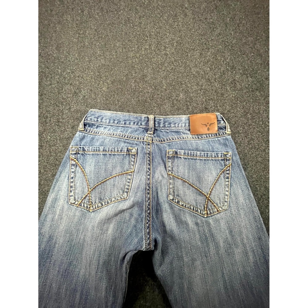 Wrangler 20X No 42 Western Cowboy Jeans Men's 32x32 Blue Denim Whiskered Outdoor - Picture 6 of 11